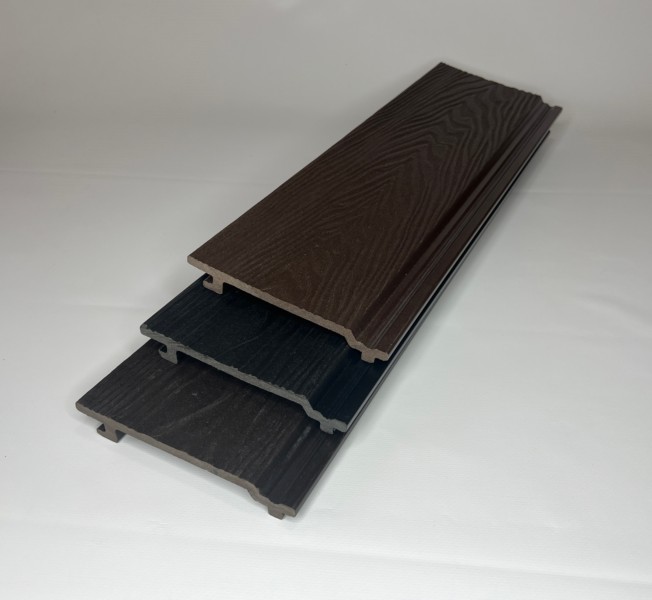картинка Фасадная доска Ecodecking Экстра 3D 135x20x4000 Венге от магазина Доска ДПК от производителя - Doska-Dpk-Msk.RU