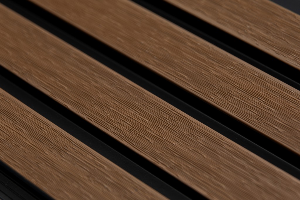 Фасадная реечная панель из ДПК Ecodecking Скай 200х26х3000 