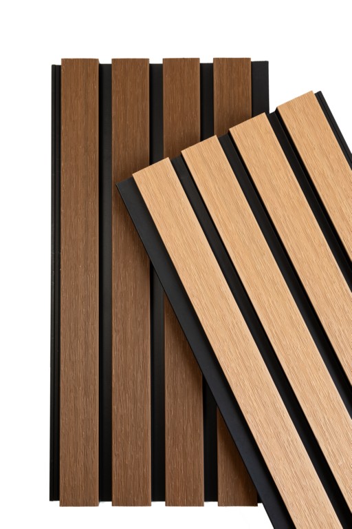 Фасадная реечная панель из ДПК Ecodecking Скай 200х26х3000 