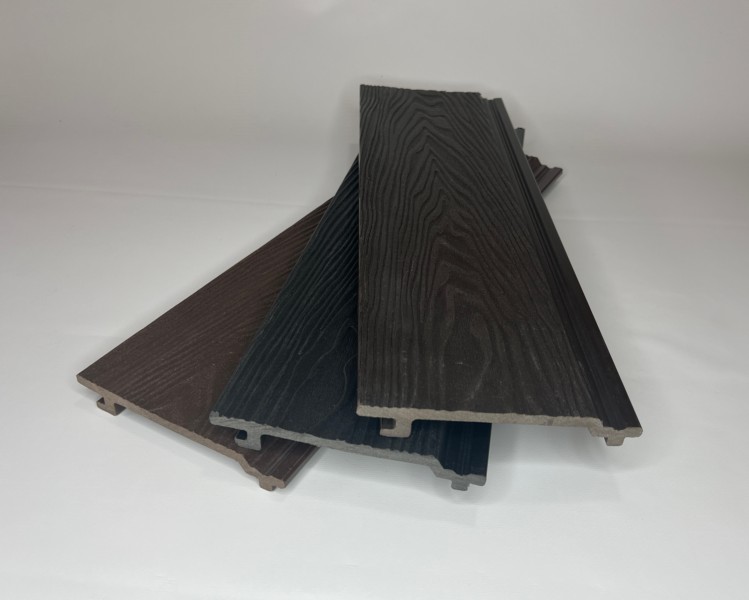 картинка Фасадная доска Ecodecking Экстра 3D 135x20x4000 Венге от магазина Доска ДПК от производителя - Doska-Dpk-Msk.RU